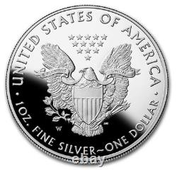 2019-W 1 oz Proof American Silver Eagle (withBox & COA)