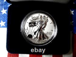 2019 W Enhanced Reverse Proof Silver Eagle Item #111