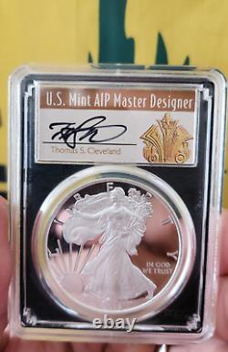 2019-W PCGS PR70DCAM Silver Eagle First Day of Issue Philadelphia