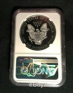 2019-W Proof Silver Eagle Congratulations Set NGC PF70UC First Day Of Issue