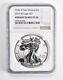 2019-W REV PF70 American Silver Eagle Pride of Two Nations NGC Brown Label