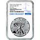 2019-W Reverse Proof $1 American Silver Eagle NGC PF69UC Blue ER Label Pride of