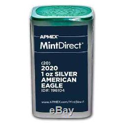 2020 100-Coin Silver American Eagle MintDirect Mini Monster Box SKU#196106