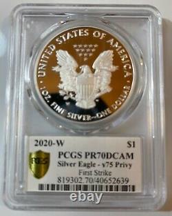 2020 End Of World War II V 75th Anniversary American Eagle Gold Silver Coin Pr70