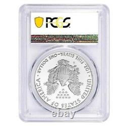 2020-S 1 oz Proof Silver American Eagle PCGS PF 70 DCAM FDOI (SF Label)