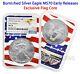 2020 W $1 Burnished American Silver Eagle Early Releases NGC MS70 Flag Core
