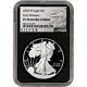 2020-W American Silver Eagle Proof NGC PF70 UCAM Early Releases ALS Label Black