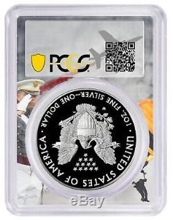 2020 W Congratulations Silver Eagle PCGS PR70 First Day West Point Frame