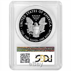 2020-W Proof $1 American Silver Eagle PCGS PR70DCAM FDOI West Point Label