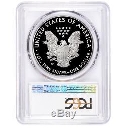 2020-W Proof $1 American Silver Eagle PCGS PR70DCAM First Strike Flag Label