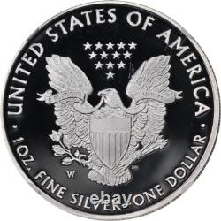 2020-W Silver American Eagle $1 NGC PF70UCAM Congratulations Set Mercanti STOCK