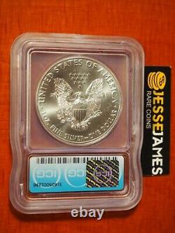 2020 (p) Silver Eagle Icg Ms70 Emergency Issue Minted At Philadelphia Mint Label