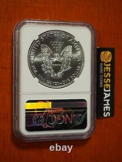 2020 (s) Silver Eagle Ngc Ms70 Struck At San Francisco Fdi Magnum Opus Label