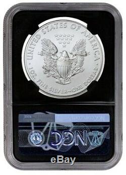 2020-(w) S$1 1oz American Silver Eagle Ngc Ms70 Fdi Mercanti Signed West Point