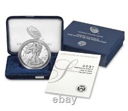 2021 American Eagle One Ounce Silver Proof Coin 21EA