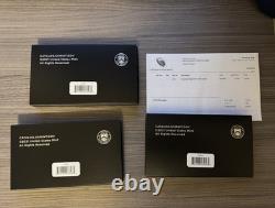 2021 American Silver Eagle One Ounce Reverse Proof Two-coin Set Designer Edition