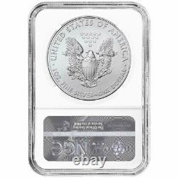2021 (P) $1 American Silver Eagle NGC MS70 Emergency Production ALS ER Label