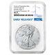 2021 (P) $1 American Silver Eagle NGC MS70 Emergency Production Blue ER Label