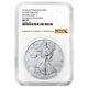 2021 (P) $1 American Silver Eagle NGC MS70 Emergency Production Brown Label