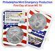 2021 P Philadelphia $1 American Silver Eagle NGC MS70 Emergency FDOI Flag Core