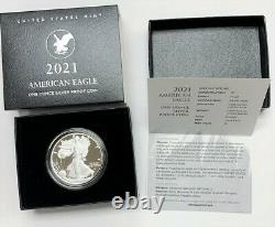 2021 Proof Silver Eagle Type 2 Set Includes both W (21EAN) and S (21EMN)