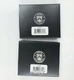 2021 Proof Silver Eagle Type 2 Set Includes both W (21EAN) and S (21EMN)