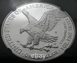 2021 S America Silver Eagle PF 70 U. C. Michael Gaudioso Signed FDOI T-2 RETRO