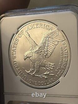 2021-S Silver American Eagle $1. NCG Graded At MS 70 Early Releases