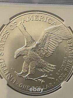 2021-S Silver American Eagle $1. NCG Graded At MS 70 Early Releases