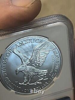 2021-S Silver American Eagle $1. NCG Graded At MS 70 Early Releases