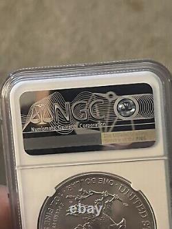 2021-S Silver American Eagle $1. NCG Graded At MS 70 Early Releases