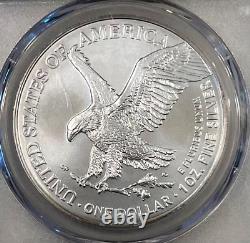 2021 (S) Silver Eagle MASTER DESIGNER T-2 EMERGENCY PCGS MS70 FDOI Damstra