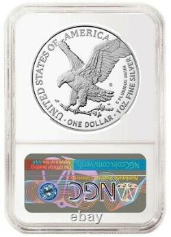 2021 S Silver Eagle Type 2 Eagle Landing Ngc Pf70 Fr 35th Aniv. Presale