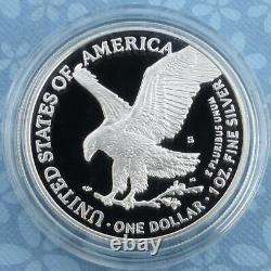 2021 S Type 2 Silver Eagle Proof Dollar, 1oz. 999 Silver $1, IN HAND Nice