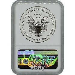 2021 S W $1 NGC PF70 Reverse Proof NGC PF70 FDOI Label Silver Eagle Designer Set