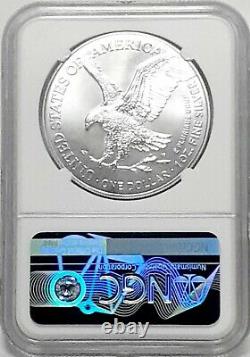 2021 Silver Eagle? Michael Gaudioso Signed Ngc Ms70? First Day Of Issue