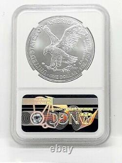 2021 Silver Eagle? Michael Gaudioso Signed Ngc Ms70? First Day Of Issue