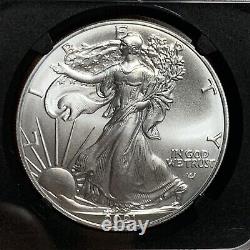 2021 Silver Eagle Ngc Ms70 Michael Gaudioso Signed First Day Of Issue Fdi Type 2