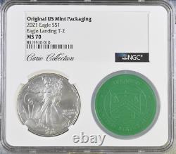 2021 Silver Eagle S $1 MS70 Curio Collection FREE BONUS ITEM + FREE SHIPPING