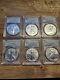 2021 Silver Eagle Set Of W, P, S MS70 PCGS FS & FDOI Coin Mix (6 Coins)