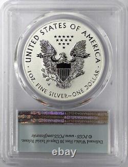 2021 WS $1 Silver Eagle Rev Proof 2-Coin Designer Edition Set PCGS PR70 FS