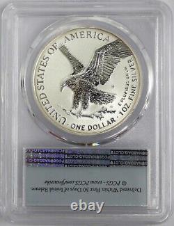 2021 WS $1 Silver Eagle Rev Proof 2-Coin Designer Edition Set PCGS PR70 FS