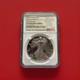 2021-W 1 oz PROOF AMERICAN SILVER EAGLE TYPE 2 NGC PF 70 ULTRA CAMEO, 35TH LABEL
