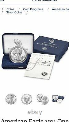 2021-W American Eagle One Ounce Silver Proof Coin