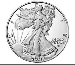 2021-W American Eagle One Ounce Silver Proof Coin (21EAN) Type 2 Confirmed