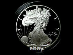 2021 W American Proof Silver Eagle Dollar Type-1 Reduced Price Item #130