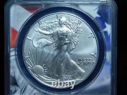 2021-W Burnished $1 American Silver Eagle ANACS SP70 Type 2 First Strike
