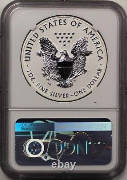 2021 W Rev Proof Silver Eagle T-1 Silver Design Set NGC GEM REV PROOF Mercanti