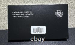 2021 W & S Reverse Proof Silver Eagle 2 Coin Designer Edition Set 21xj