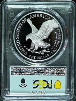 2021 W Type 2 American Silver Eagle PCGS PR70 DCAM First Day Landing Eagle